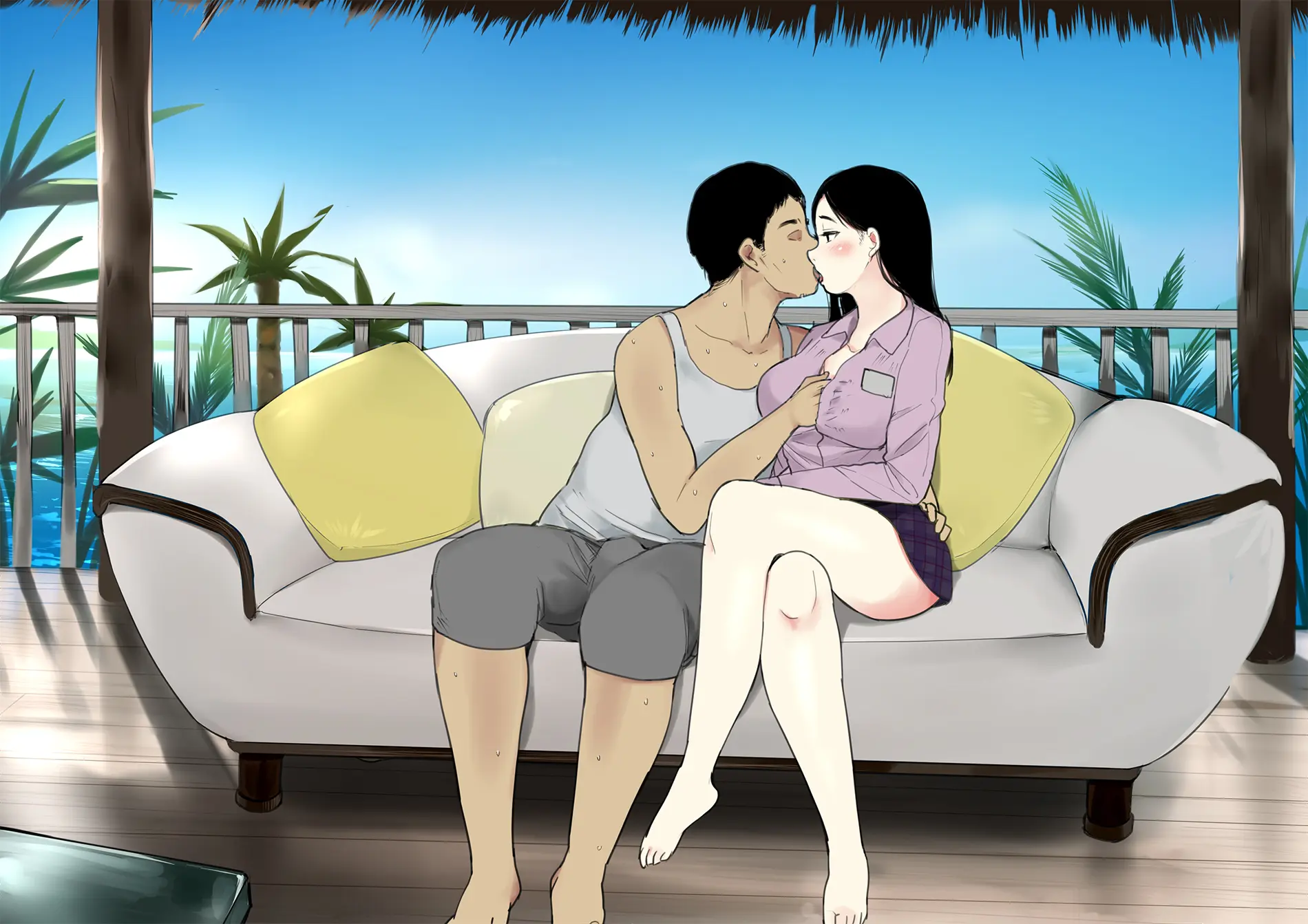 Harem Resort ~Nangoku De Kyonyuu Bijo-Tachi Ga Gohoushi Itashimasu~ | 하렘·리조트 ~남국에서 거유 미녀들이 봉사해드립니다~